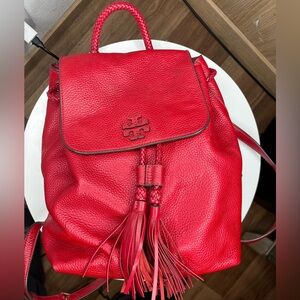 Tory Burch Backpack Red